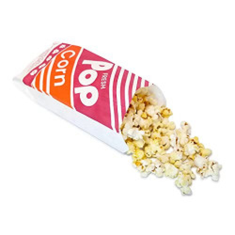 Popcorn Bags (9.75 h, 2.5 w)