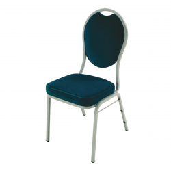 Chair - chrome with cushion seat/back