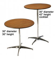 Table - Cafe (30 in. round, 30 in. high)