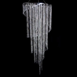 Lights - Chandelier Beaded Iridescent (6 ft.)