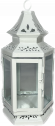 Lantern - Stage Coach (White)