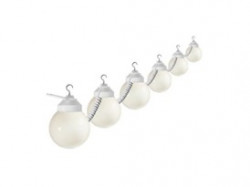 Lights - White Globe (10 Bulb)