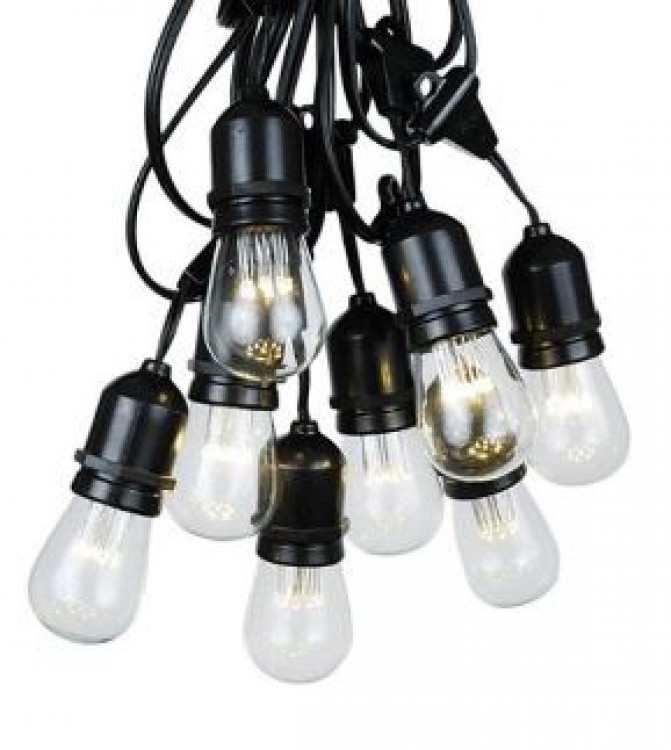 Lights - Cafe (54 ft., 24 Amber Bulb)