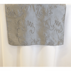 Runner20 20Charcoal20Taffeta20Print201420x2010820in 1654471638 1 Linen Table Runner- 14 in. x 108 in.