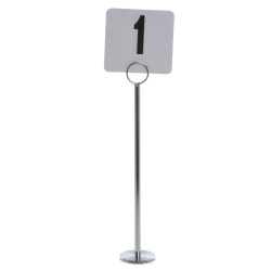Table Number Holder (chrome)
