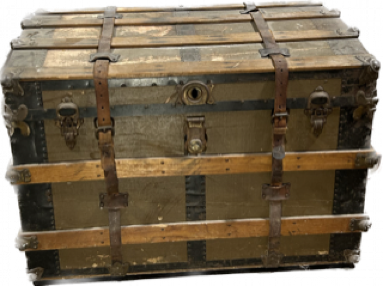 Vintage Trunk (36 in. L x 22 in. W x 25 in. H)